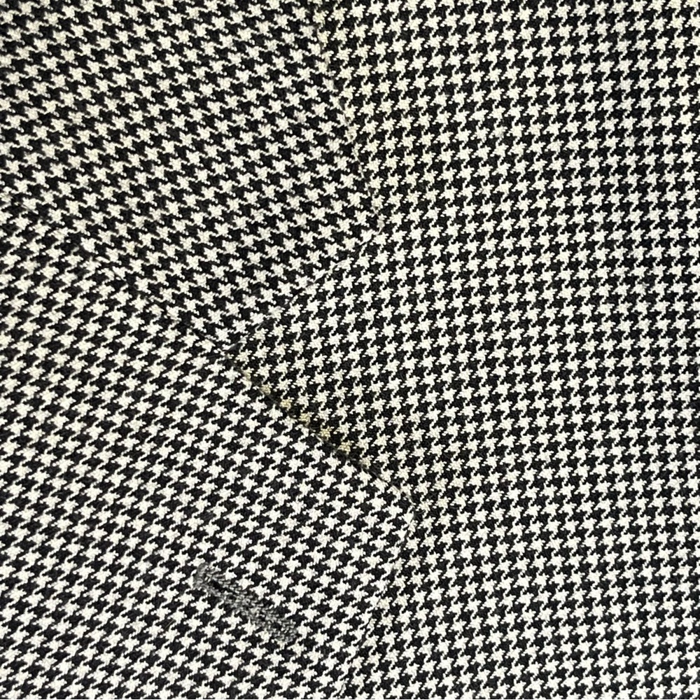 Jack Victor Loretowood Houndstooth Cashmere Blazer Black & White 44L Classic - Picture 4 of 11
